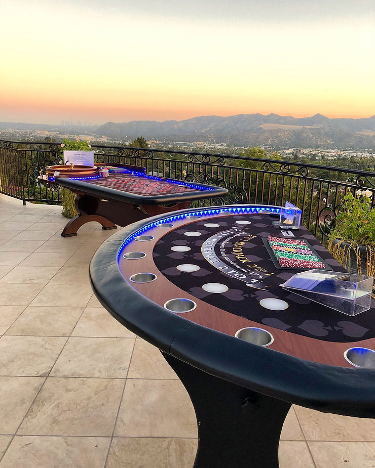 best casino night party in Los Angeles