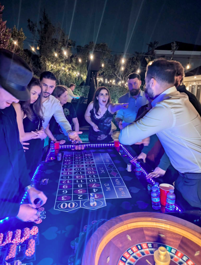 Affordable casino party rentals Los Angeles